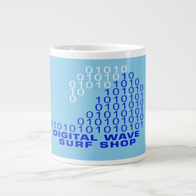 DWSS-Logo-Kaffeetasse Jumbo-Tasse (Vorderseite)