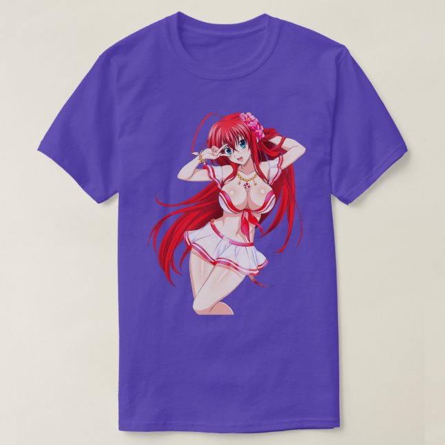 DxD Rias Gremory School Girl T-Shirt (Design vorne)