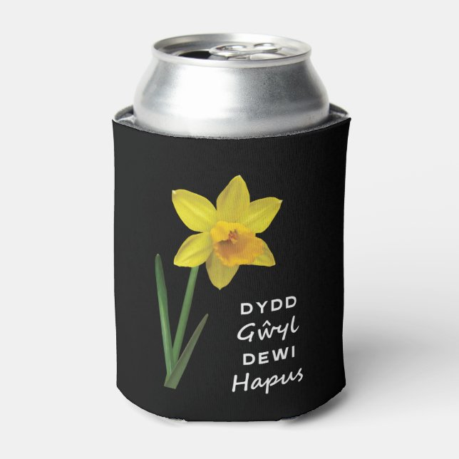 Dydd GḥDewi Hapus Happy St David's Day Dosenkühler (Kanne Vorderseite)