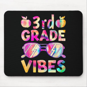 Dye 3rd Grade Vibes Lehrer erster Tag zurück zu S Mousepad