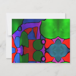 Dye bereits postkarte