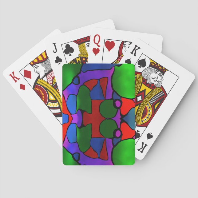 Dye bereits spielkarten (Rückseite)