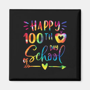 Dye Happy 100h Schultag Lehrer Sudens Kinder Magnet