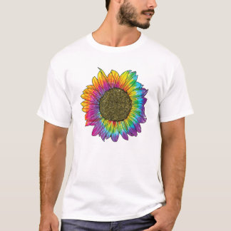 DYE SUNFLOWER Peace Liebe T-Shirt