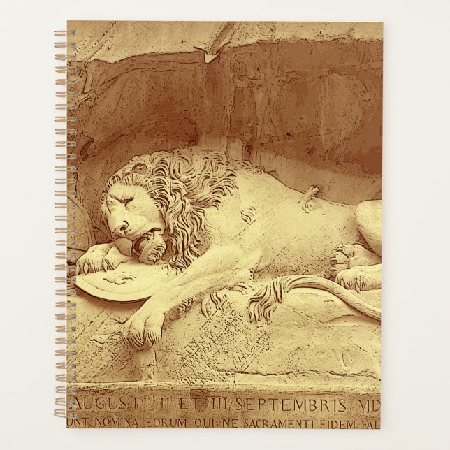 Dying Lion of Luzern - Löwendenkmal Planer (Vorderseite)