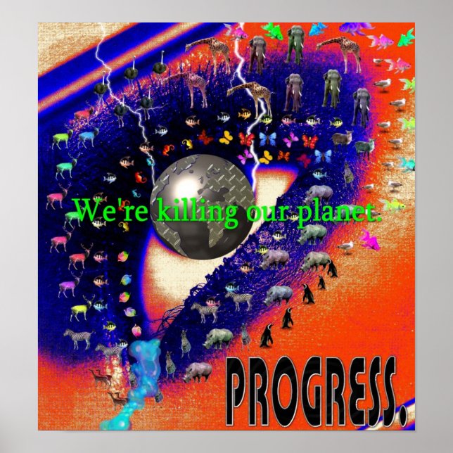 Dying Planet Poster (Vorne)