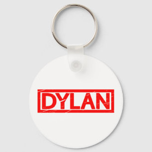 Dylan Briefmarke Schlüsselanhänger