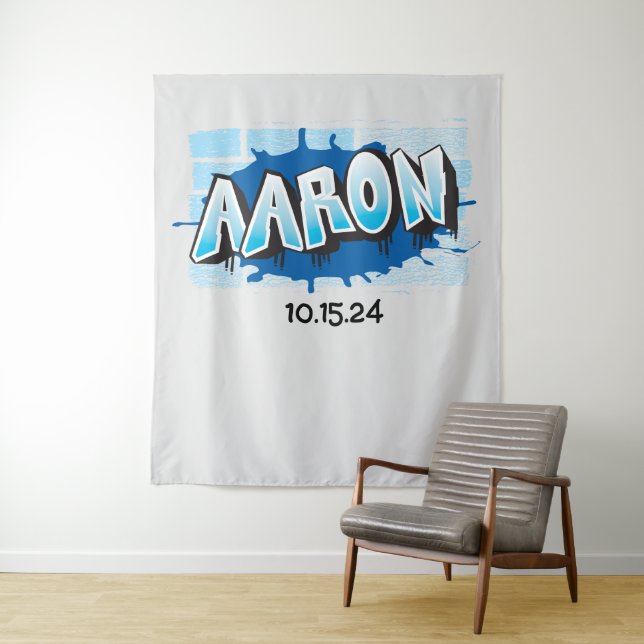 Dylan Graffiti Wall Ihren Namen Wandteppich (Beispiel)