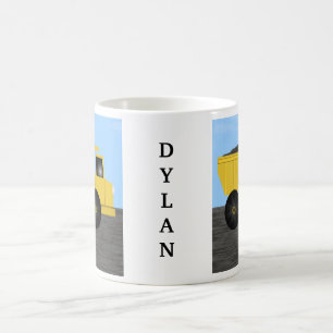 Dylan Kipper LKW personalisierter Namensbecher Kaffeetasse