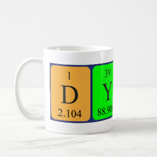 Dylan Periodenname Tasse