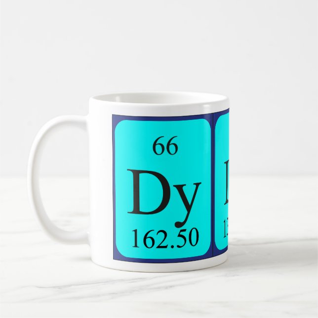 Dylan Periodenname Tasse (Links)