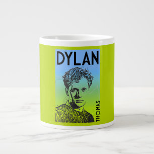 Dylan Thomas Welsh Poet Jumbo-Tasse