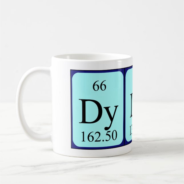 Dylana Periodenname Tasse (Links)