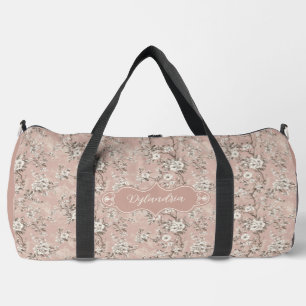 Dylandria Vintag Dusty Rose Pink Duffle Bag