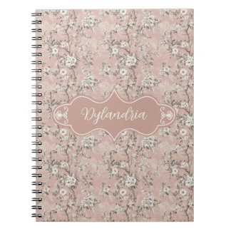 Dylandria Vintage Dusty Rose Rosa Notizblock