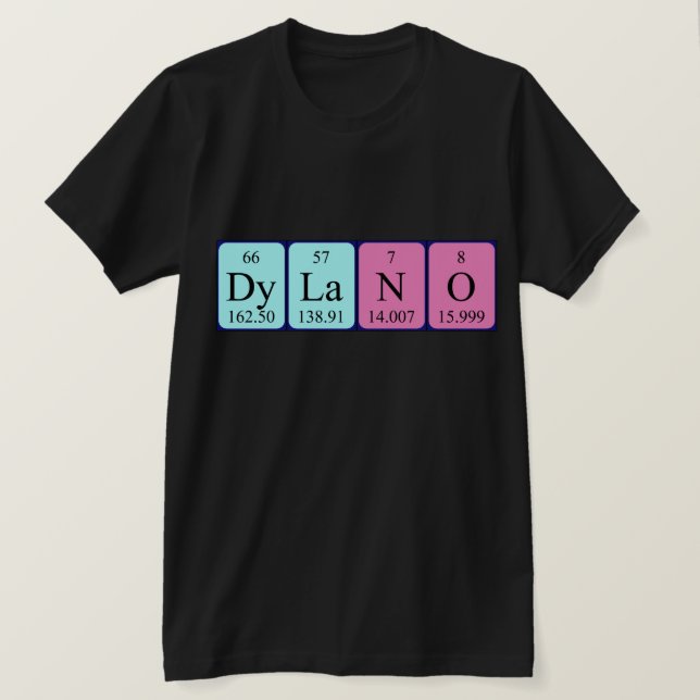 Dylano Periodenname Shirt (Design vorne)