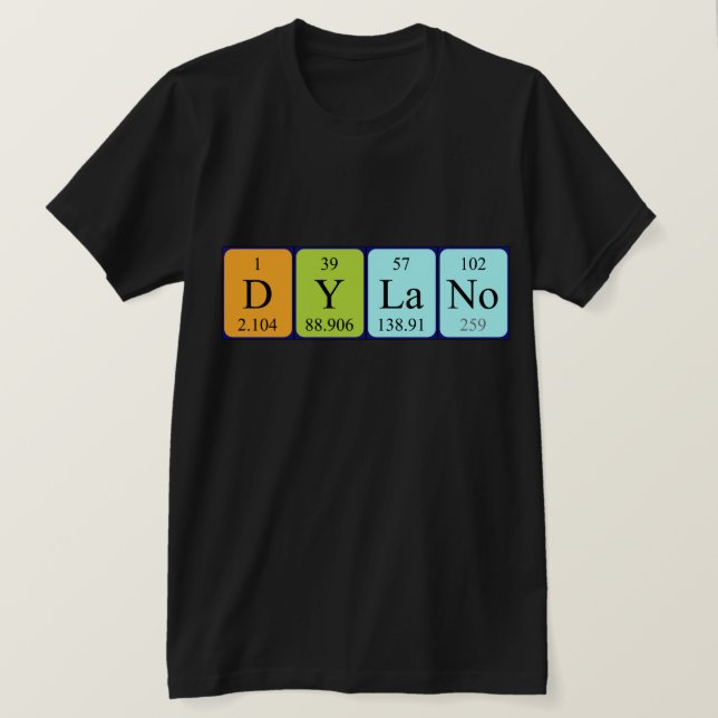 Dylano Periodenname Shirt (Design vorne)