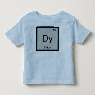 Dylon Name Chemie Element Periodensystem Kleinkind T-shirt