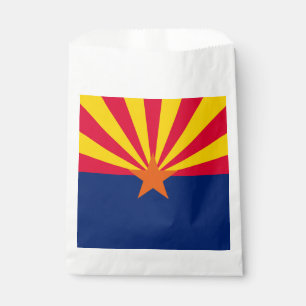 Dynamic Arizona State Flag Graphic on a Geschenktütchen