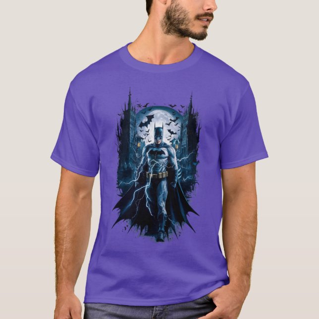 Dynamic Batman Portrait T - Shirt (Vorderseite)