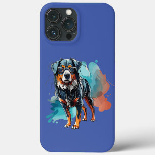 Dynamic Bernese Dok Zeichnend Aquarelltuch Case-Mate iPhone Hülle