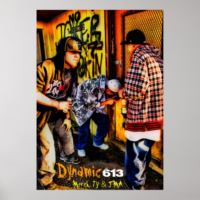Dynamic Break & Entry (Merch, TY & JMA) [Poster] Poster (Vorne)