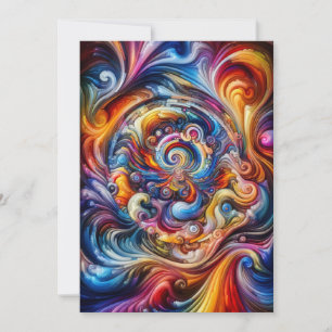 Dynamic Color Vortex Einladung