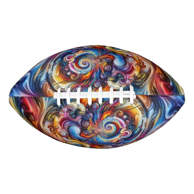 Dynamic Color Vortex Football (Vorderseite)