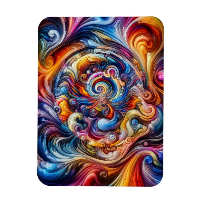 Dynamic Color Vortex Magnet (Vertikal)