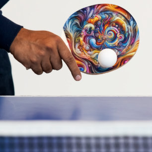 Dynamic Color Vortex Tischtennis Schläger