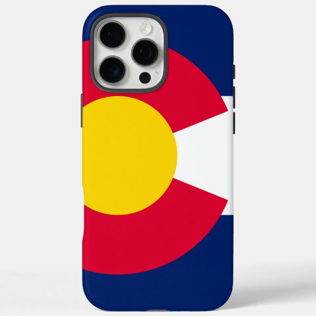 Dynamic Colorado State Flag Graphic Case-Mate iPhone Hülle (Rückseite)
