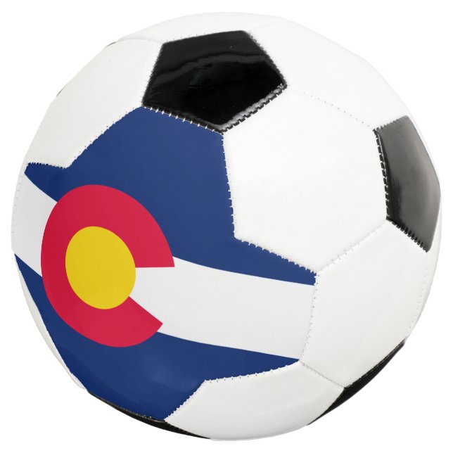 Dynamic Colorado State Flag Graphic Fußball (Dreiviertel)