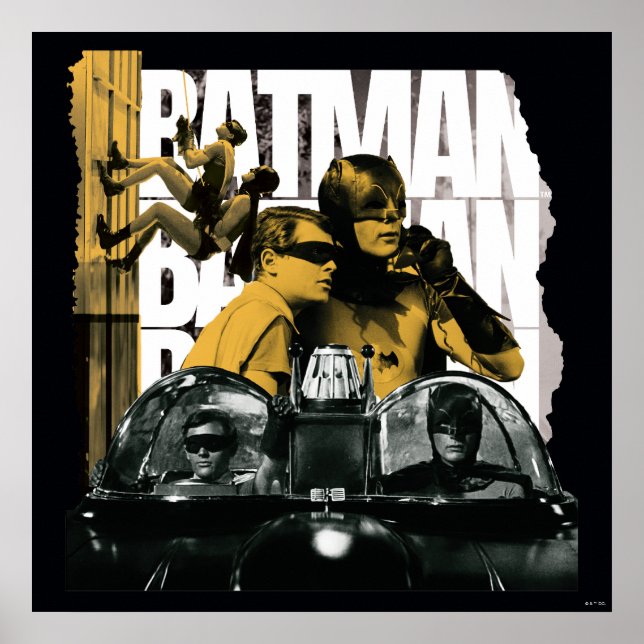 Dynamic Duo Scrapbook Fotografie Poster (Vorne)