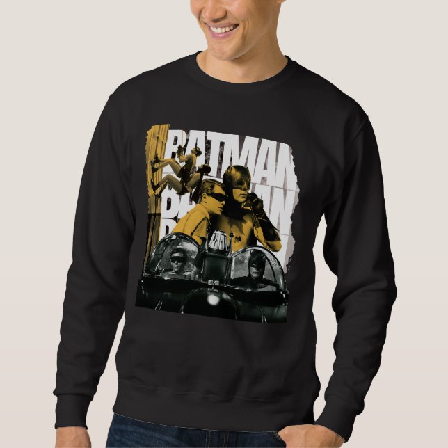 Dynamic Duo Scrapbook Fotografie Sweatshirt (Vorderseite)