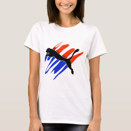 Dynamic Energy – Abstract Bold Colors Graphic Tee