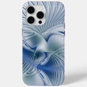 Dynamic Fantasy Abstrakt Blue Tones Fraktal Art Case-Mate iPhone Hülle