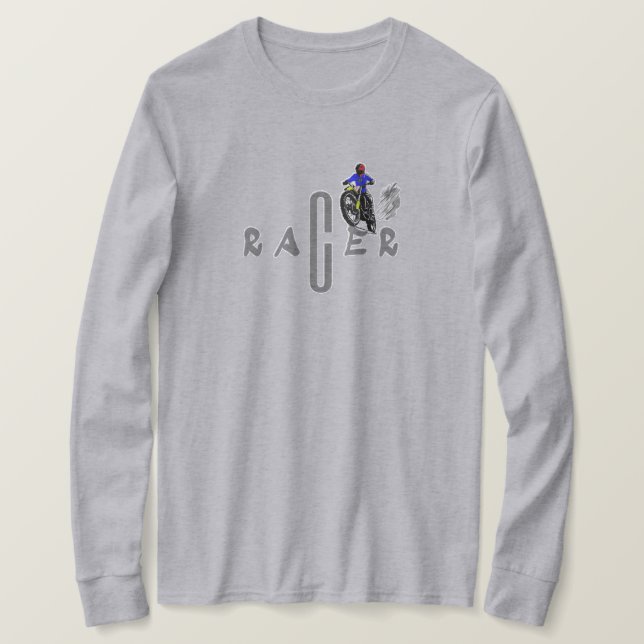 Dynamic Feel Basic Long Sleeve T - Shirt (Design vorne)