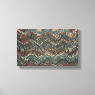 Dynamic Geometric Pattern Wall Art Leinwanddruck