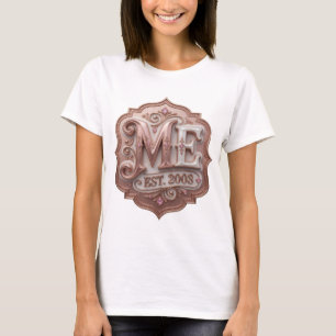 Dynamic Gold ABSTRACTE KUNST Moderne Gestaltung T-Shirt