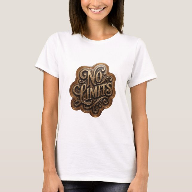 Dynamic Gold OHNE GRENZEN Tee (Vorderseite)
