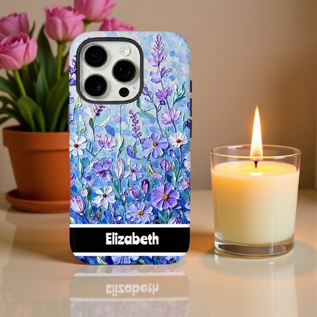 Dynamic Impasto Abstrakt Art Smartphone Case-Mate iPhone Hülle (Von Creator hochgeladen)
