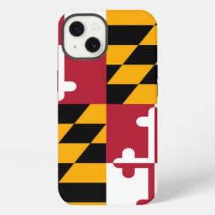 Dynamic Maryland State Flag Graphic on a iPhone Hülle