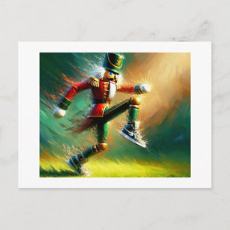 Dynamic Nutcracker Soldier,  Postkarte