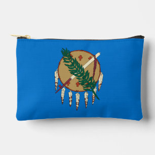 Dynamic Oklahoma State Flag Graphic on a Zubehörtasche