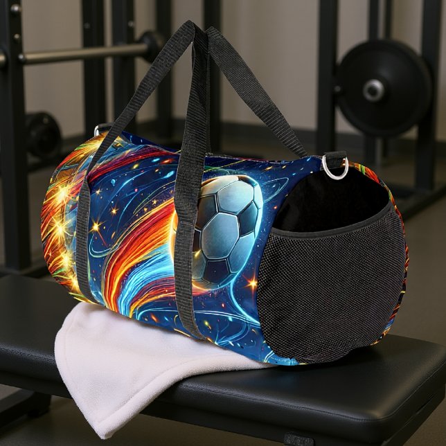 Dynamic Soccer Ball Duffle Bag (Von Creator hochgeladen)