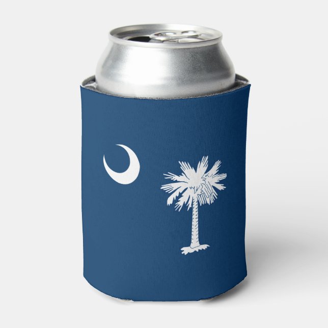 Dynamic South Carolina State Flag Graphic Dosenkühler (Kanne Vorderseite)