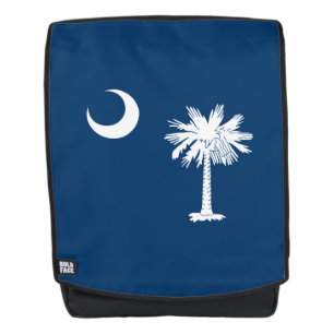 Dynamic South Carolina State Flag Graphic Rucksack