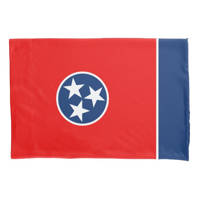 Dynamic Tennessee State Flag Graphic on a Kissenbezug (Vorderseite)
