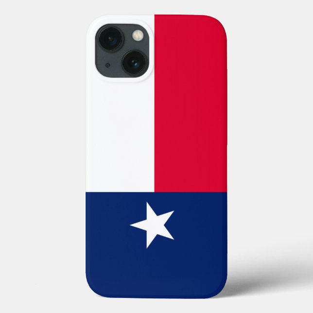 Dynamic Texas State Flag Graphic on a Case-Mate iPhone Hülle (Rückseite)