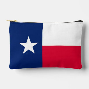 Dynamic Texas State Flag Graphic on a Zubehörtasche